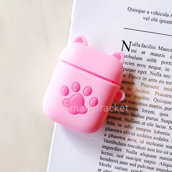 Apple Air pods Cute Cartoon Earphone Case 3D Headphone case for Earpods Accessories
